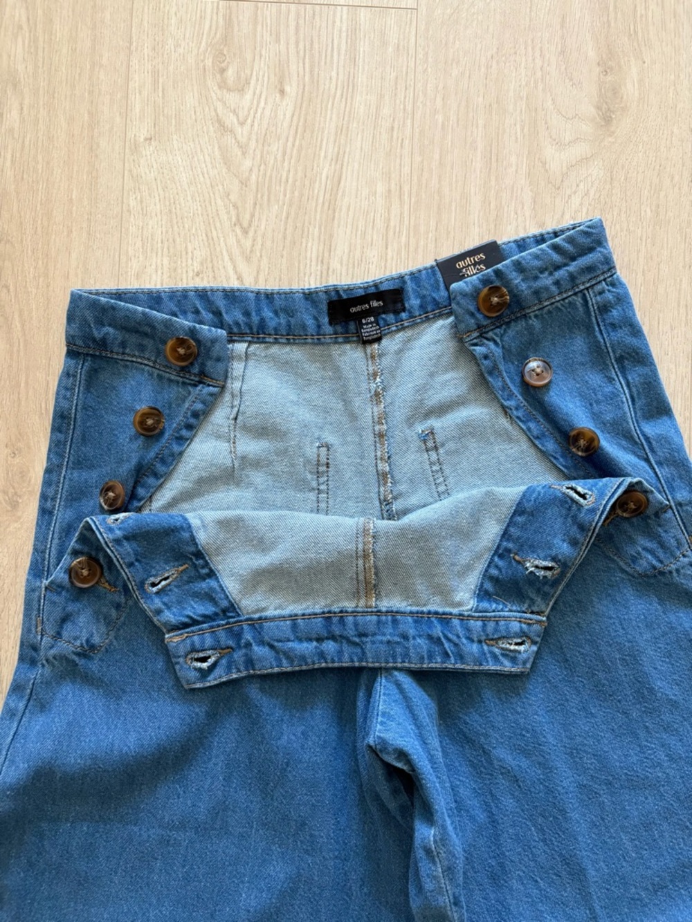 Autres Filles Wide Leg Jeans - Picture 3 of 10